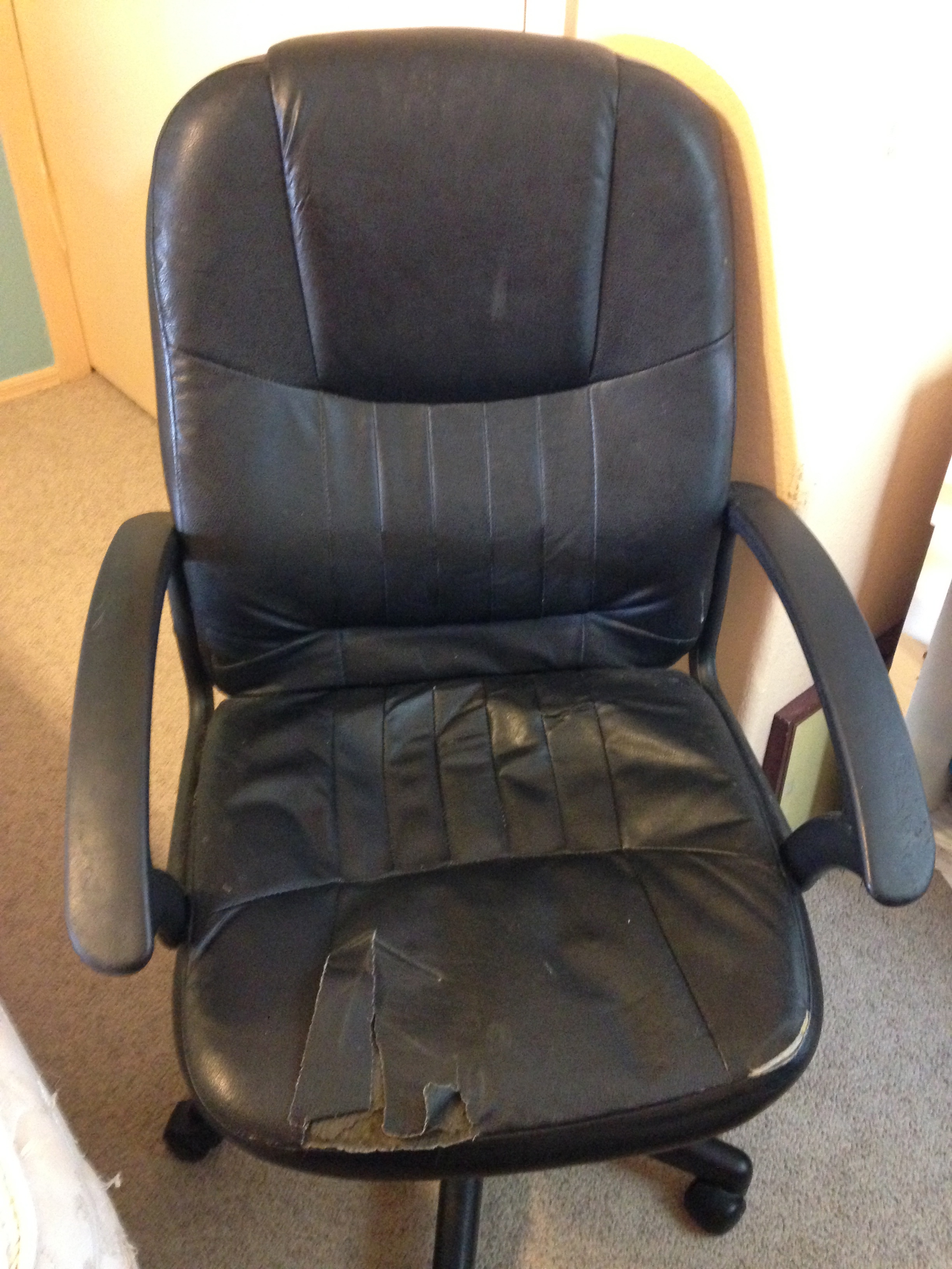 Making Do Desk Chair Blogging Away Debt Blogging Away Debt