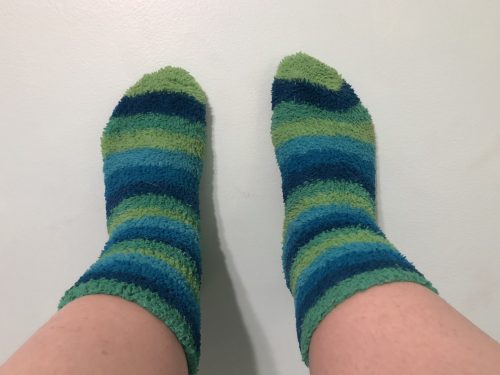 fuzzy socks