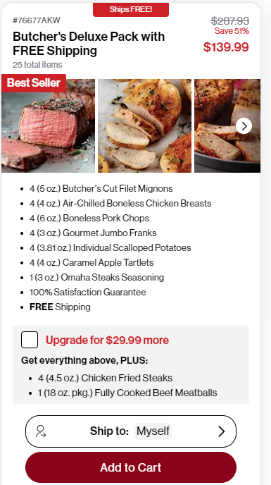 omaha steaks