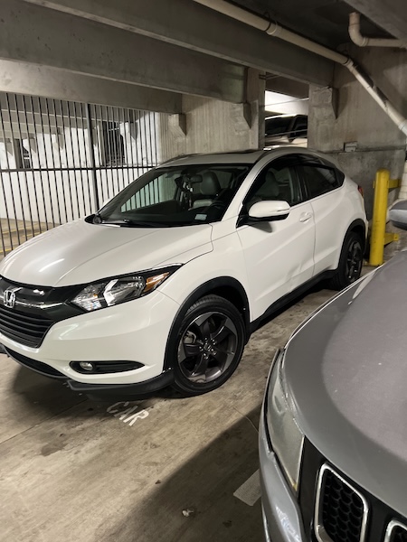 Hope's beloved Honda HRV