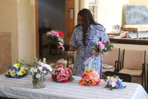 Beauty and the faux bouquets everyone made