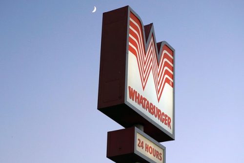 Whataburger sign
